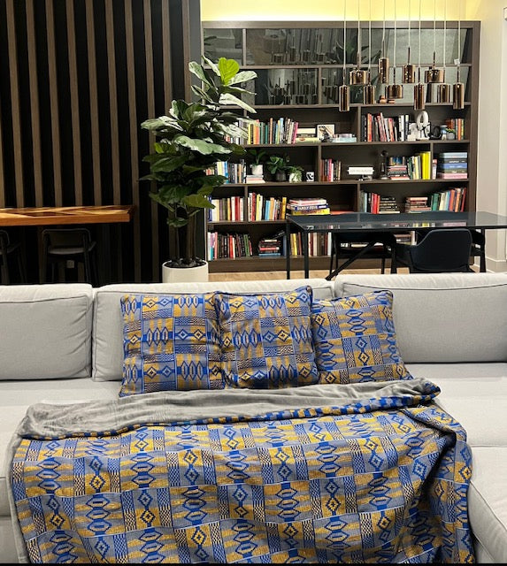 The Art of Mixing: Pairing Obrempong Home's Kente Pillows with Diverse Interior Styles