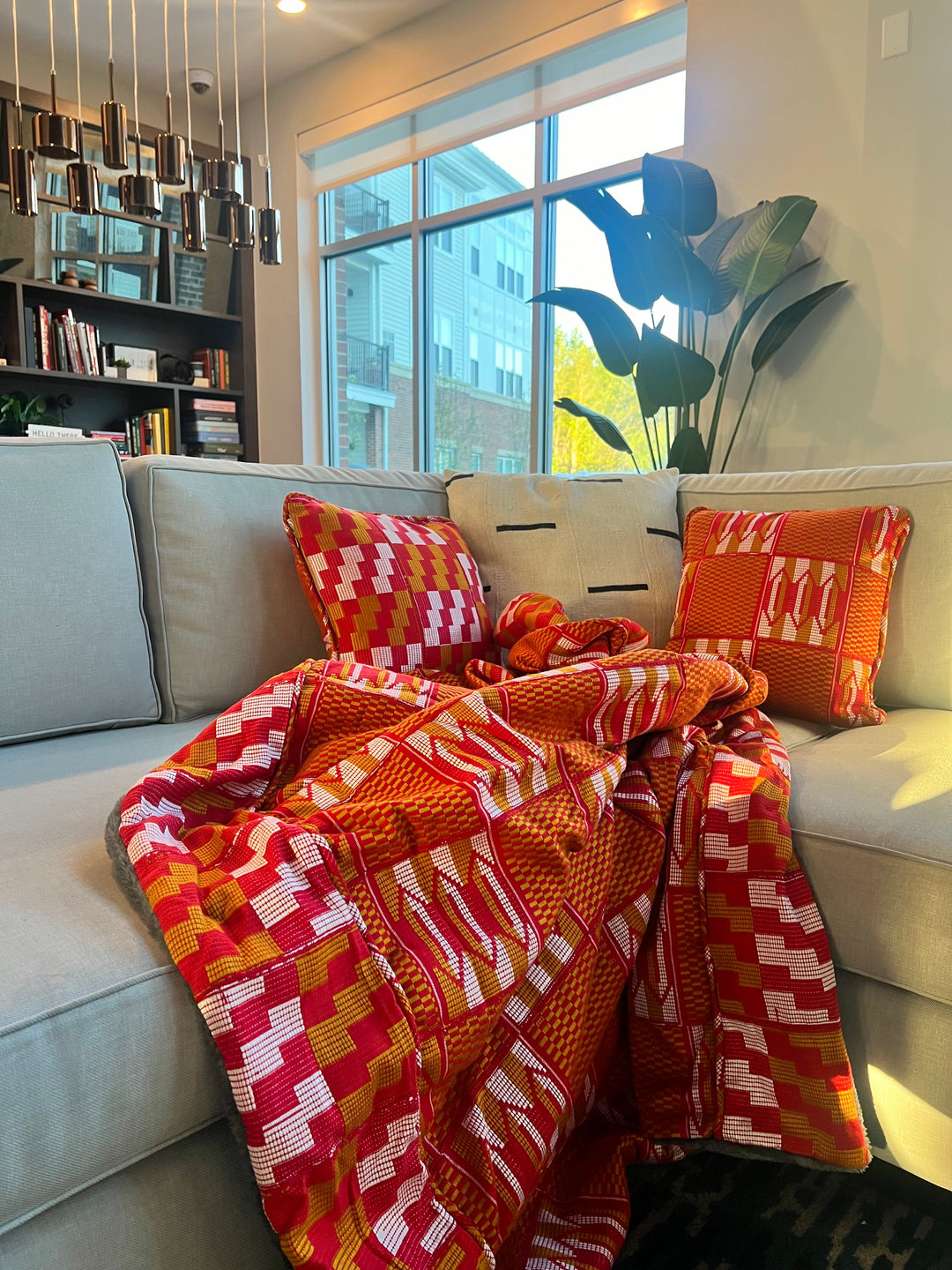 The Perfect Mother's Day Gift: Handwoven Kente Cloth Blankets and Pillows