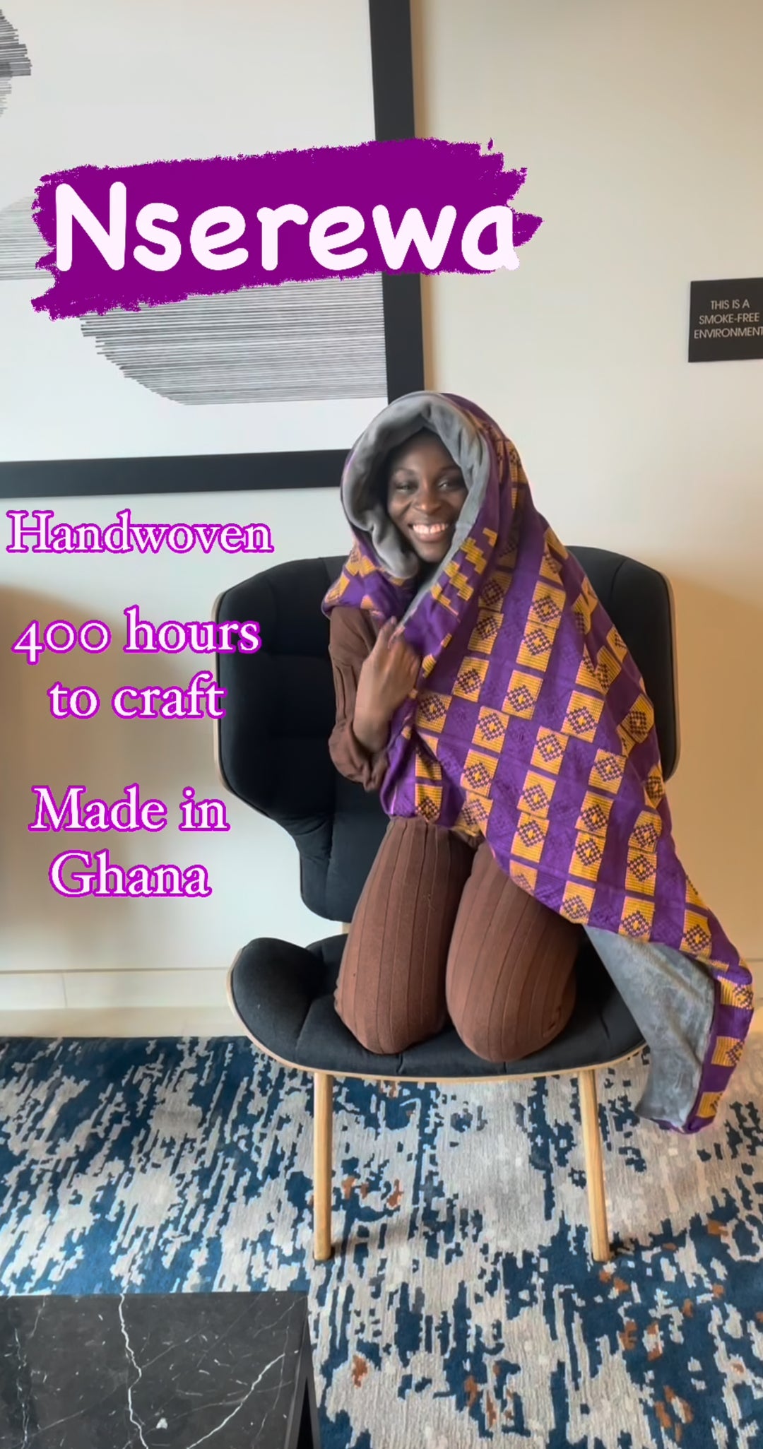 : Elevate Mother's Day Gifting with Luxurious Kente Cloth Blankets and Pillows