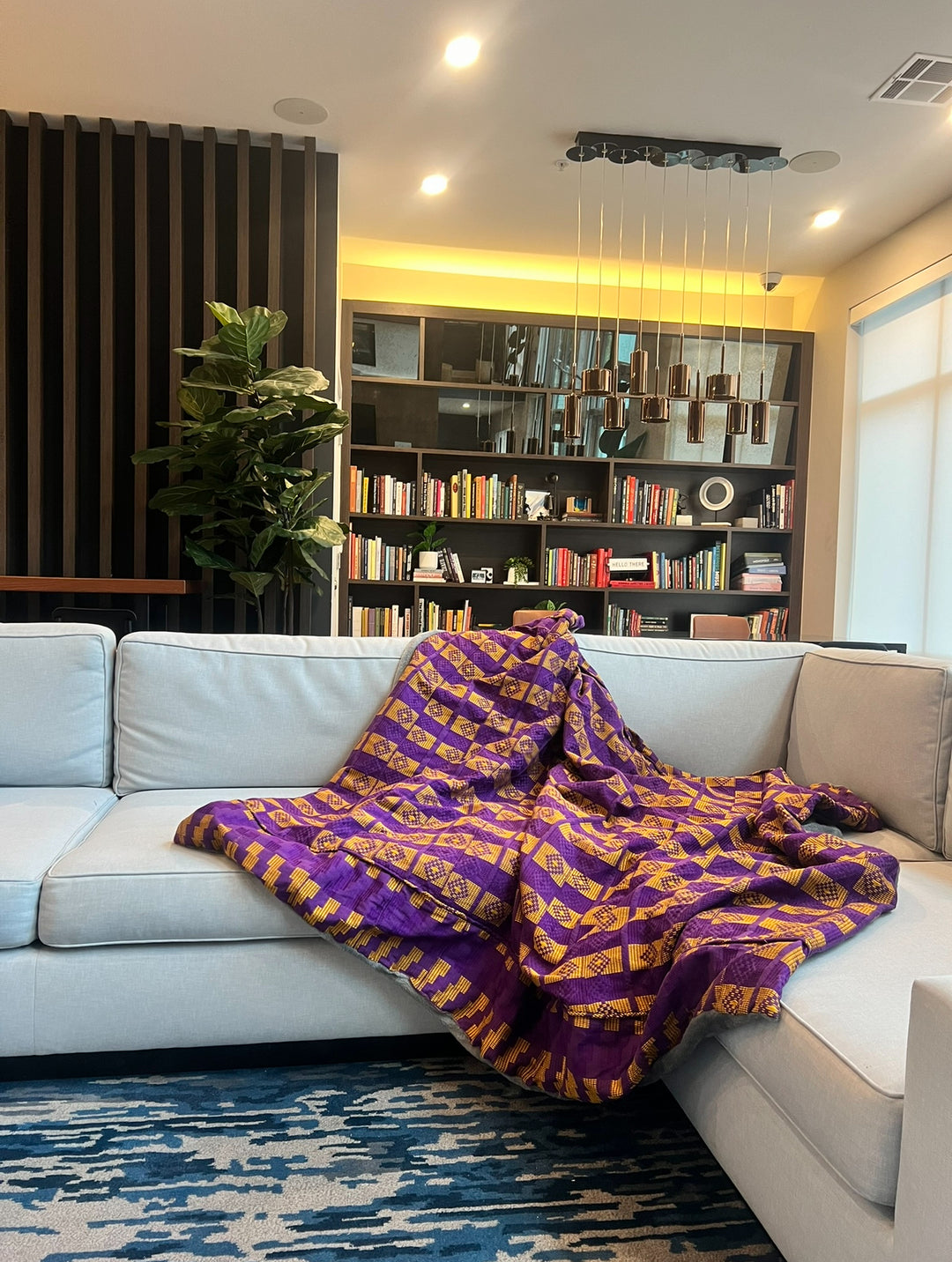 Warm Up Your Detty December with Obrempong Home’s Kente-Inspired Blankets