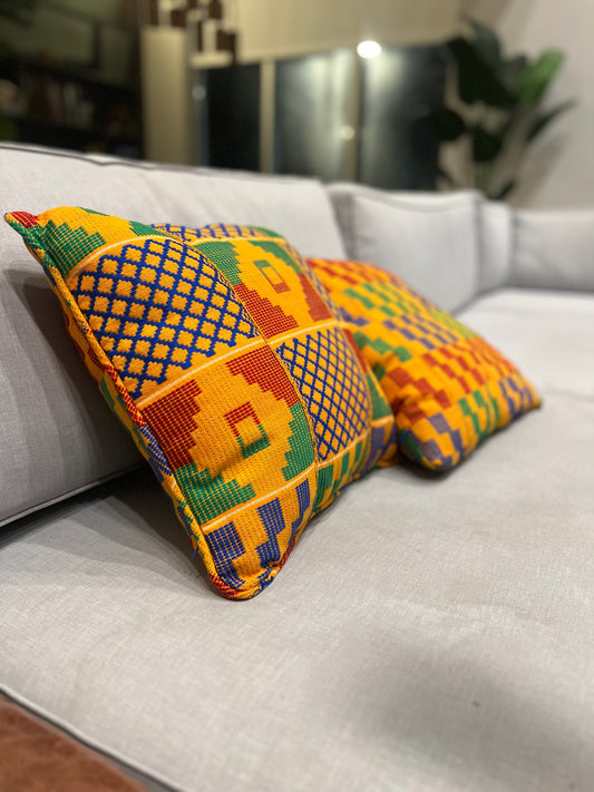 Yaa Asantewaa Throw Pillow