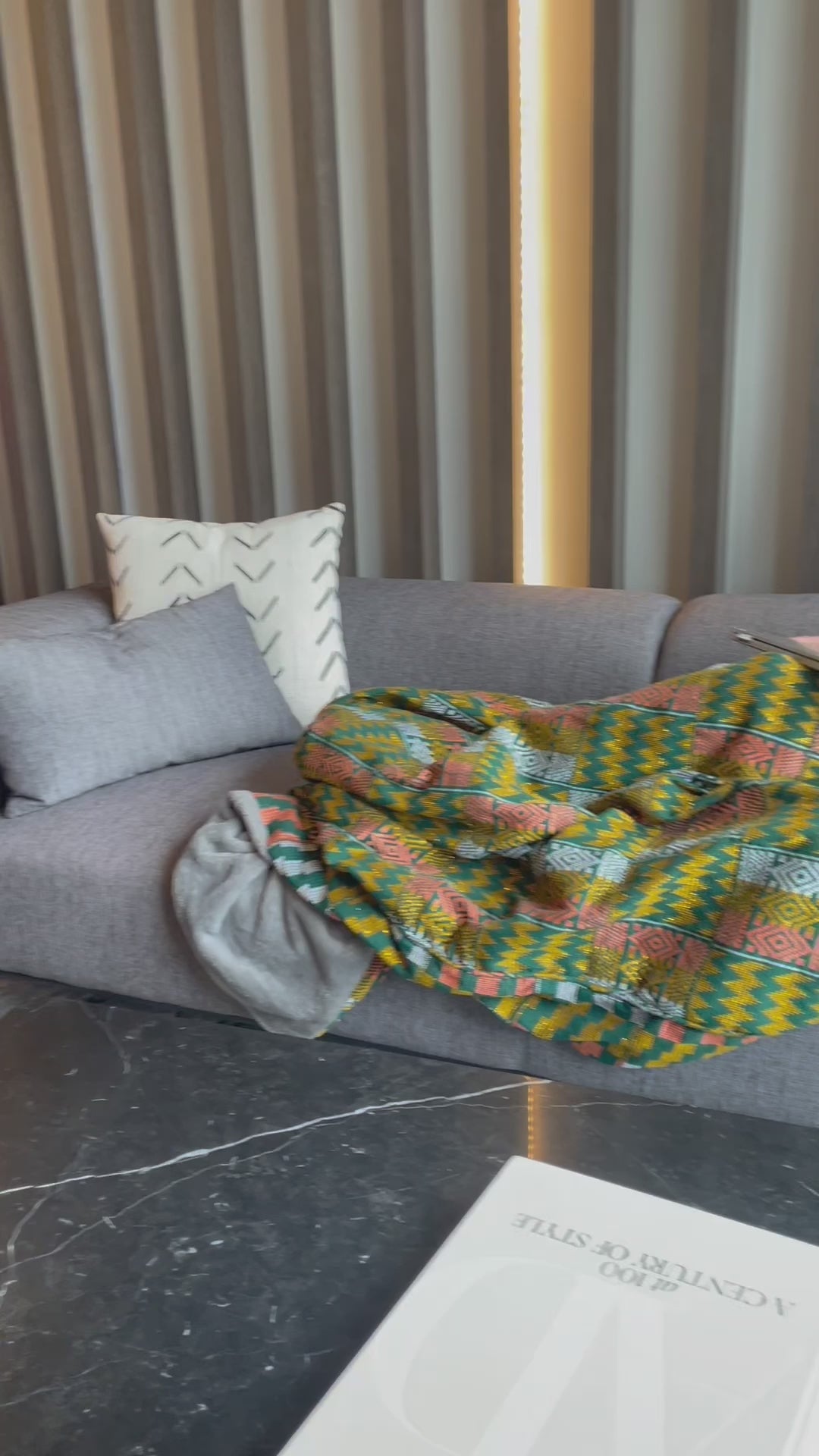Obrempong Throw Blanket
